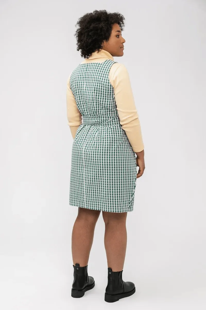 Named Clothing | Lilja Wrap Dress Pinafore & Blouse | Sewing Pattern