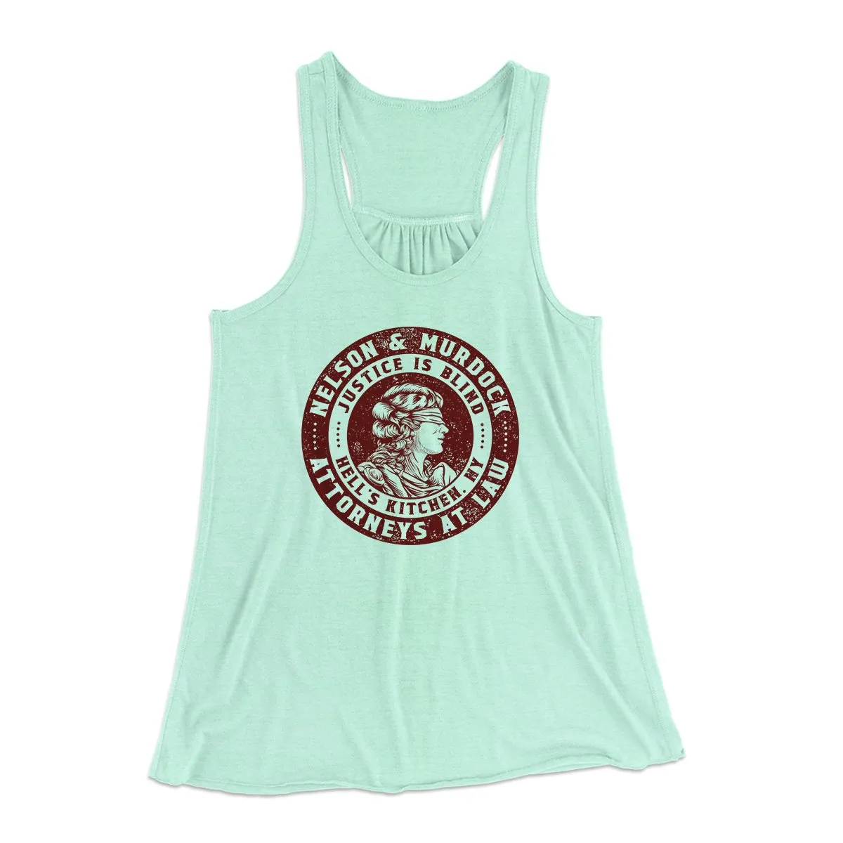 Nelson And Murdock Attorneys At Law Women's Flowey Tank Top