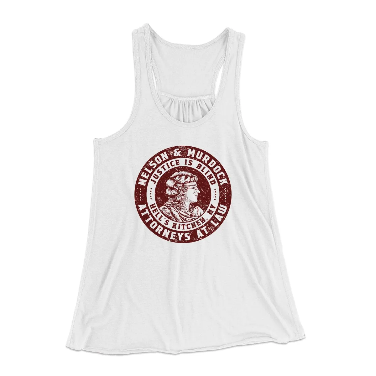 Nelson And Murdock Attorneys At Law Women's Flowey Tank Top