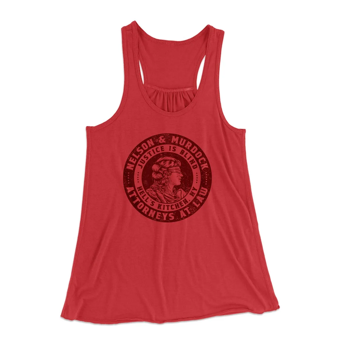 Nelson And Murdock Attorneys At Law Women's Flowey Tank Top