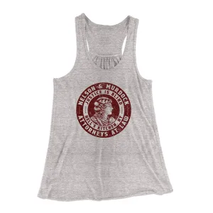 Nelson And Murdock Attorneys At Law Women's Flowey Tank Top