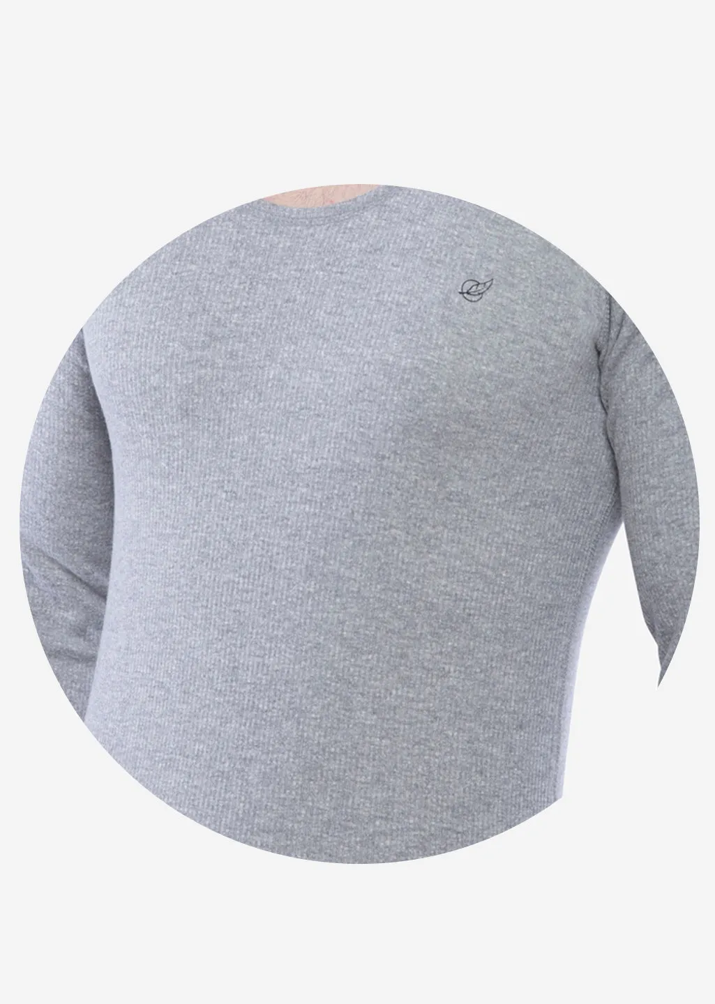 Neva Velveti Round Neck Full Sleeves Warmer/Thermal Upper for Men