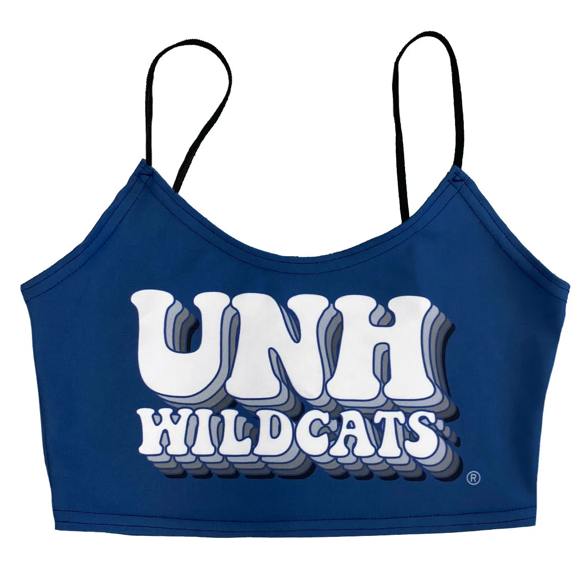 New Hampshire Wildcats Navy Spaghetti Tank