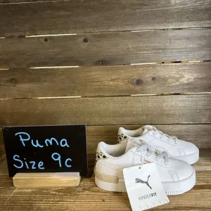 New Little Kids Puma Jada Animal Tennis Shoes‎ Sneakers Size 9 C