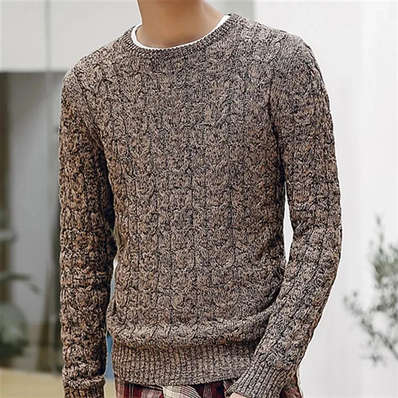 New Mens Sweaters 2023 New Fahsion O Neck Winter Sweater Men Pullover Long Sleeve Casual Men Jumper Sweater Fashion Clothes