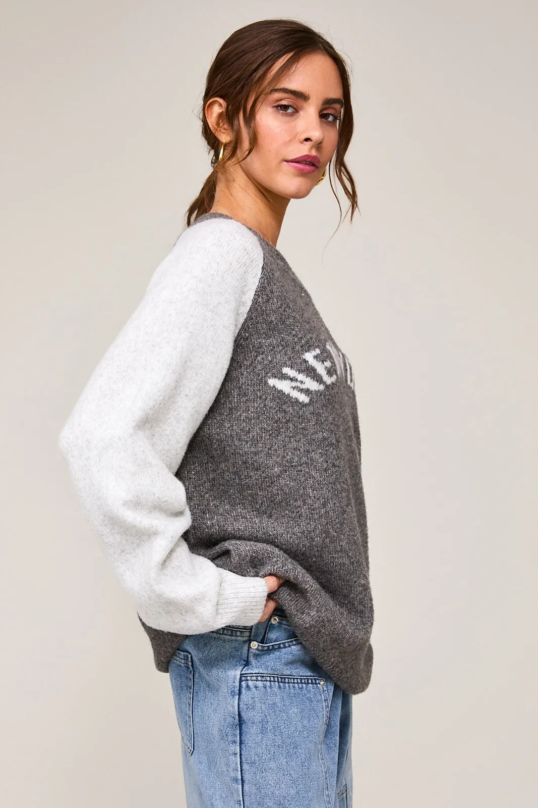 New York Grey Sweater