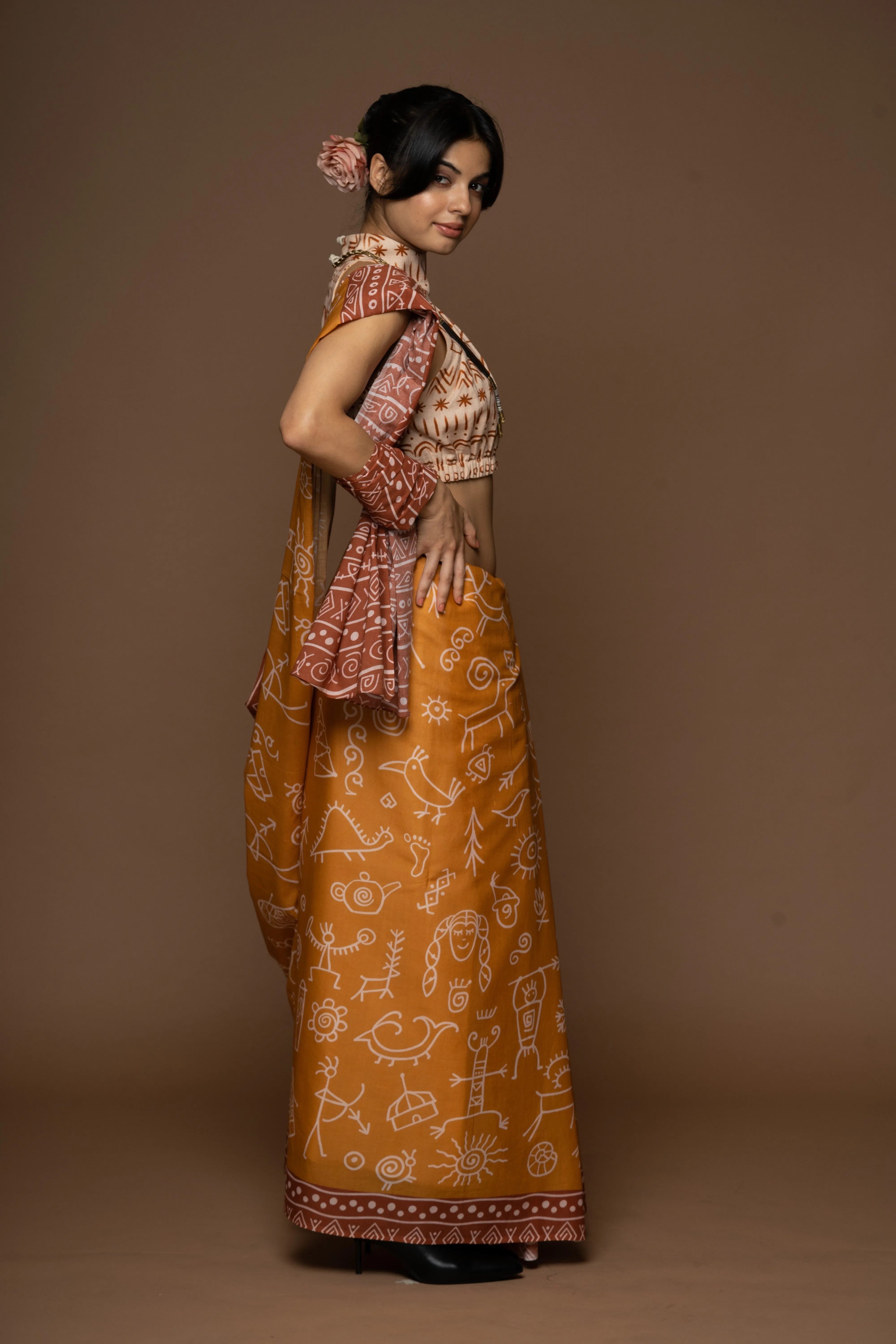 Nomadic Spirit Cotton Sari
