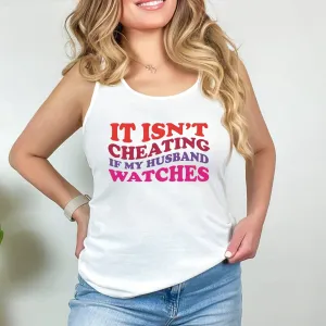 Not Cheating Swinger tank Top, Upside Down Pineapple Tank Top, Swingers Clothing, Swinger Lifestyle, Swingers Pineapple, Swingers Shirt