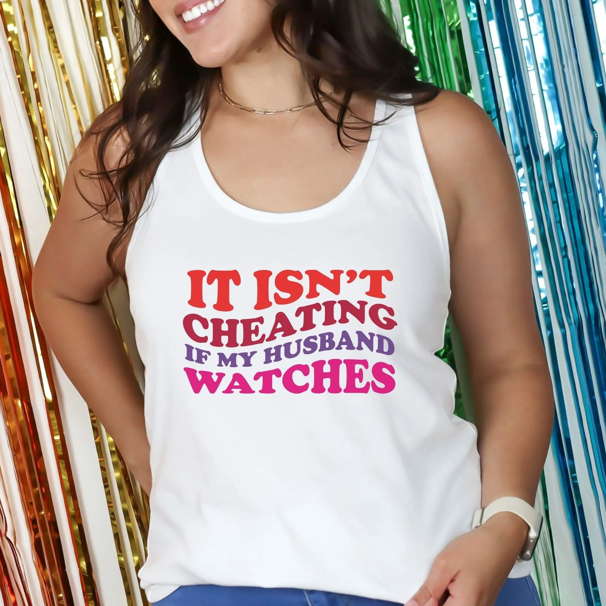 Not Cheating Swinger tank Top, Upside Down Pineapple Tank Top, Swingers Clothing, Swinger Lifestyle, Swingers Pineapple, Swingers Shirt