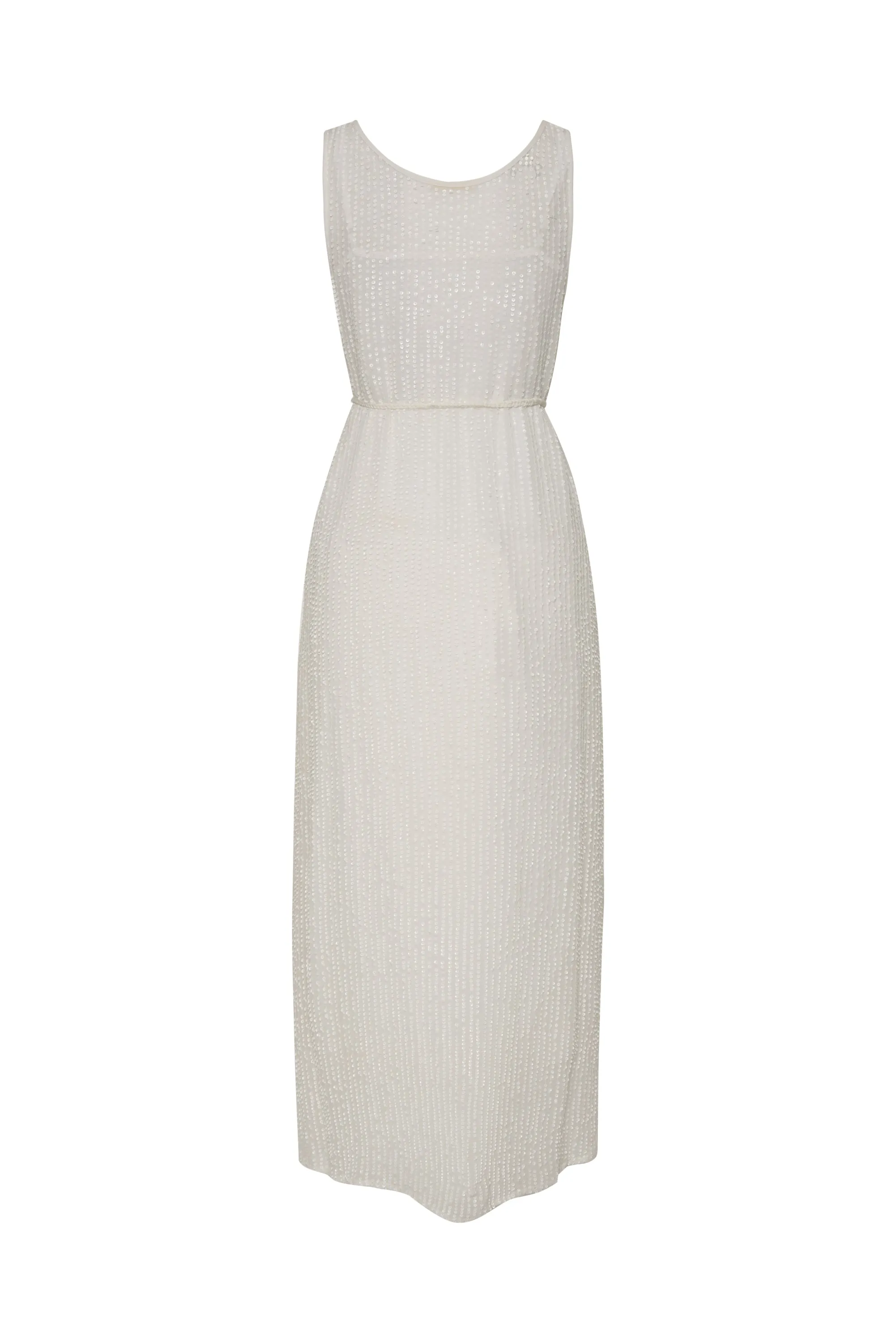 Now 60% OFF -Liza Sequin Long Tank Dress