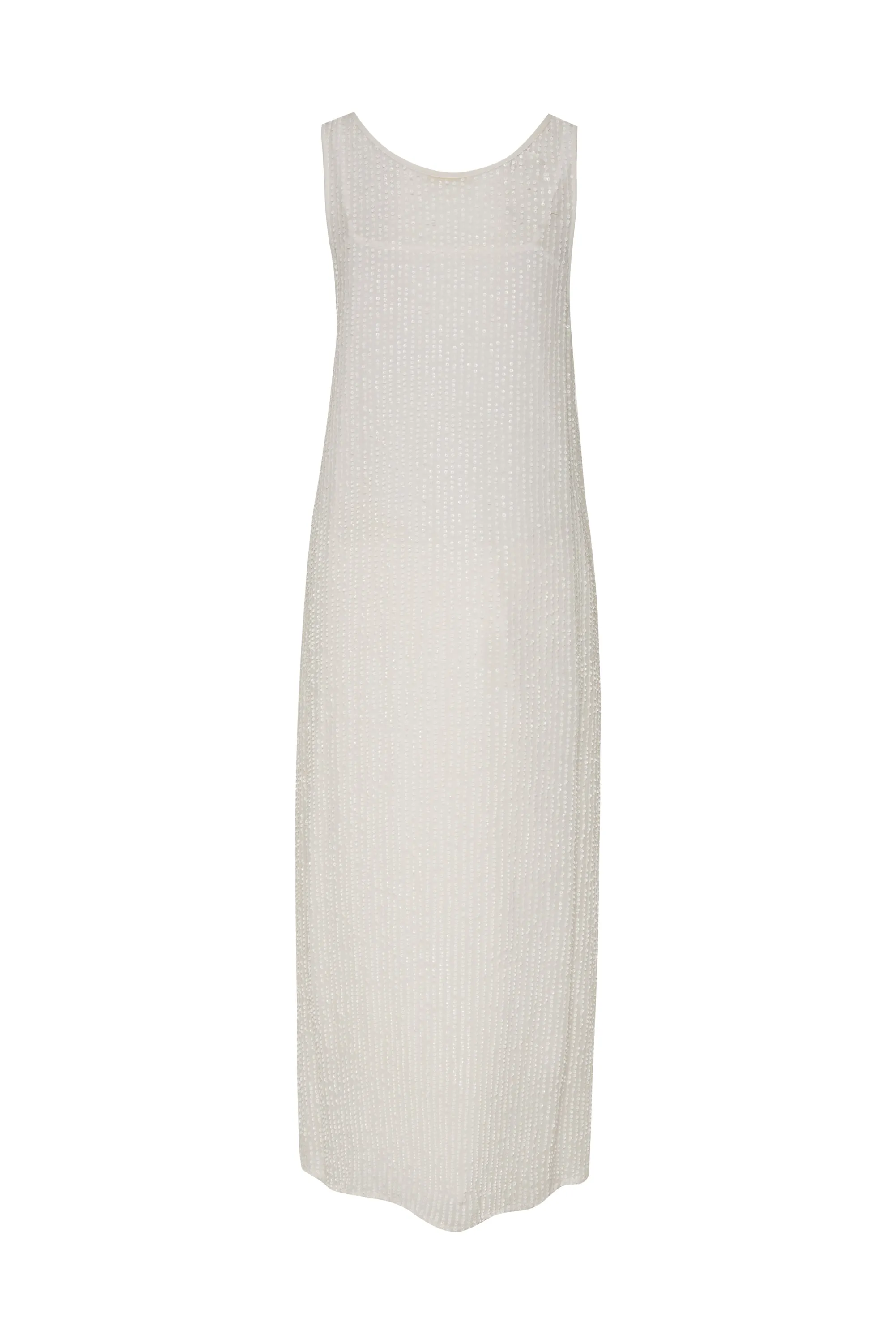 Now 60% OFF -Liza Sequin Long Tank Dress
