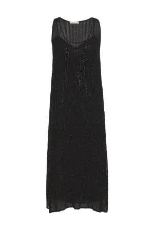 Now 60% OFF -Liza Sequin Long Tank Dress
