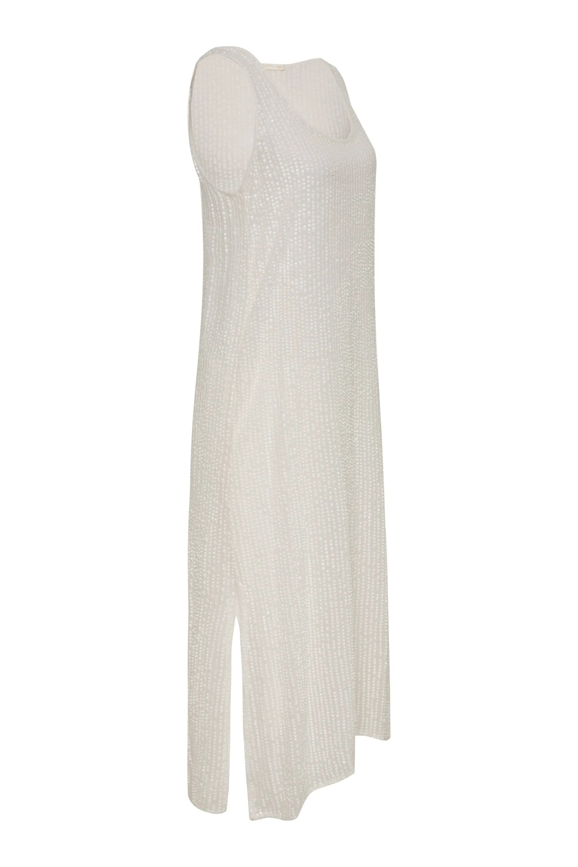 Now 60% OFF -Liza Sequin Long Tank Dress