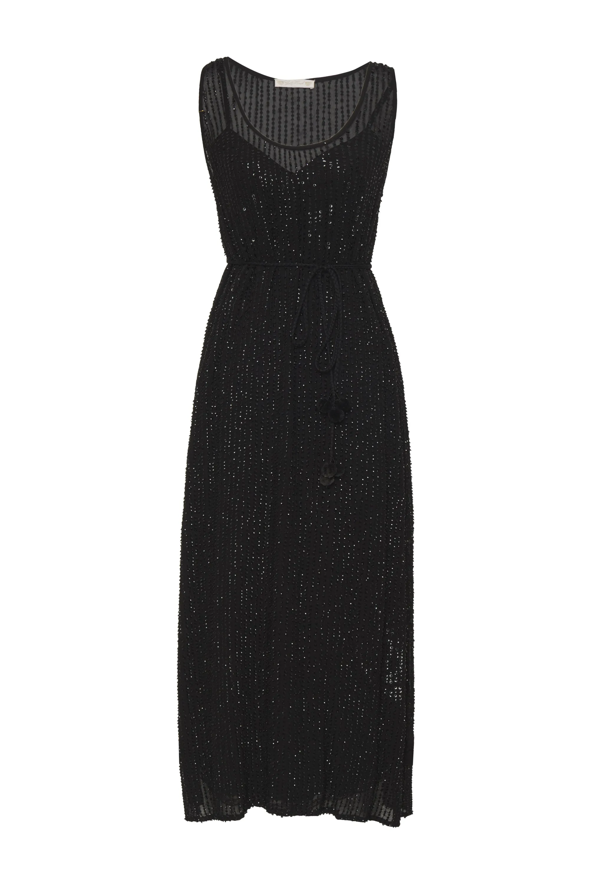 Now 60% OFF -Liza Sequin Long Tank Dress