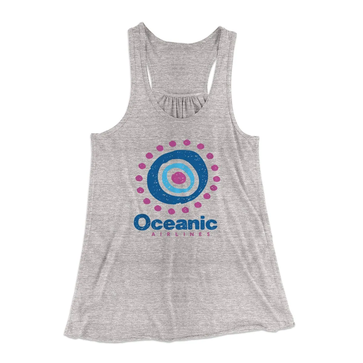 Oceanic Airlines Women's Flowey Tank Top