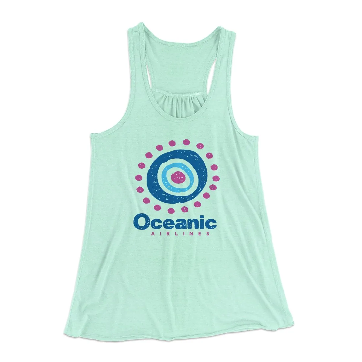 Oceanic Airlines Women's Flowey Tank Top