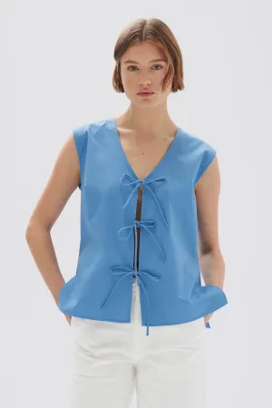 OLLIE POPLIN TEE | BAHAMA