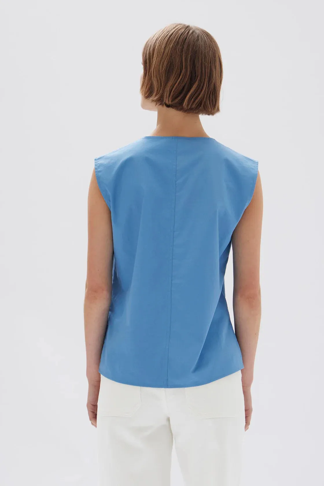 OLLIE POPLIN TEE | BAHAMA