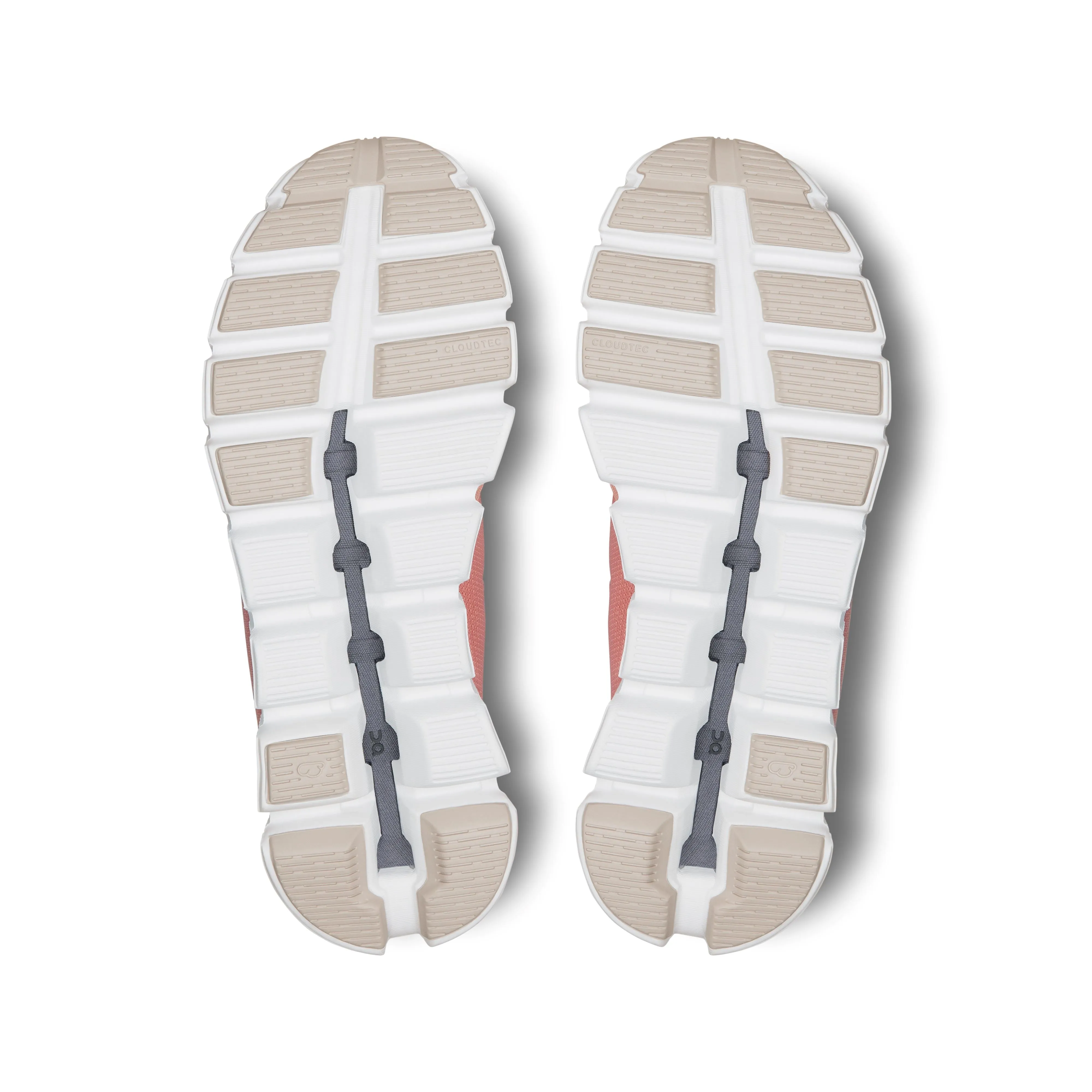 On Running Women's Cloud 5 Sneaker in Flamingo/Pearl