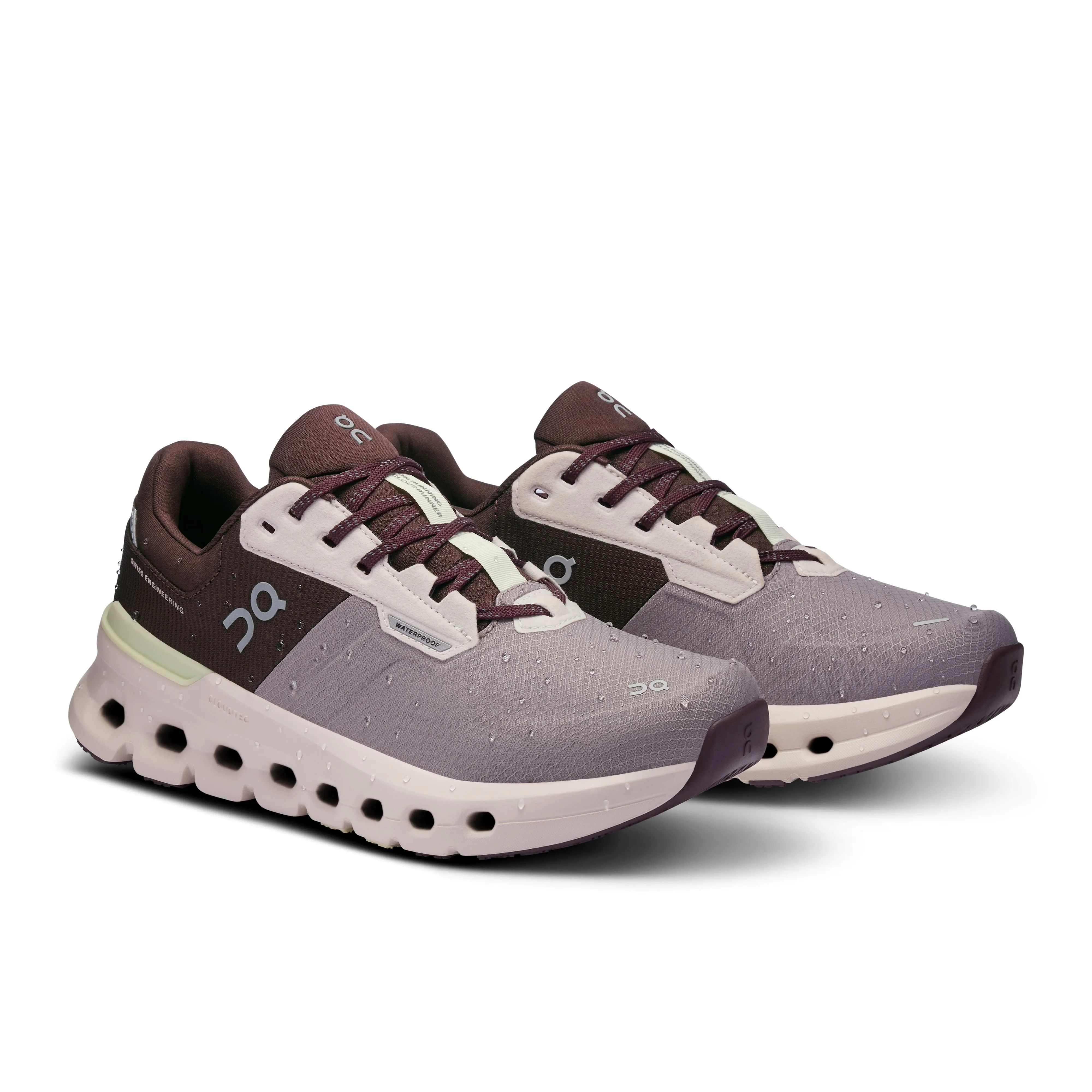 On Running Women's Cloudrunner 2 Waterproof Sneaker Zinc/Seedling