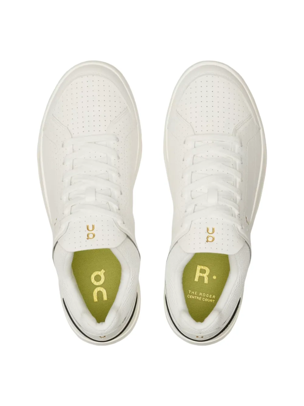 On Running Women's The Roger Centre Court Sneaker in White/Black