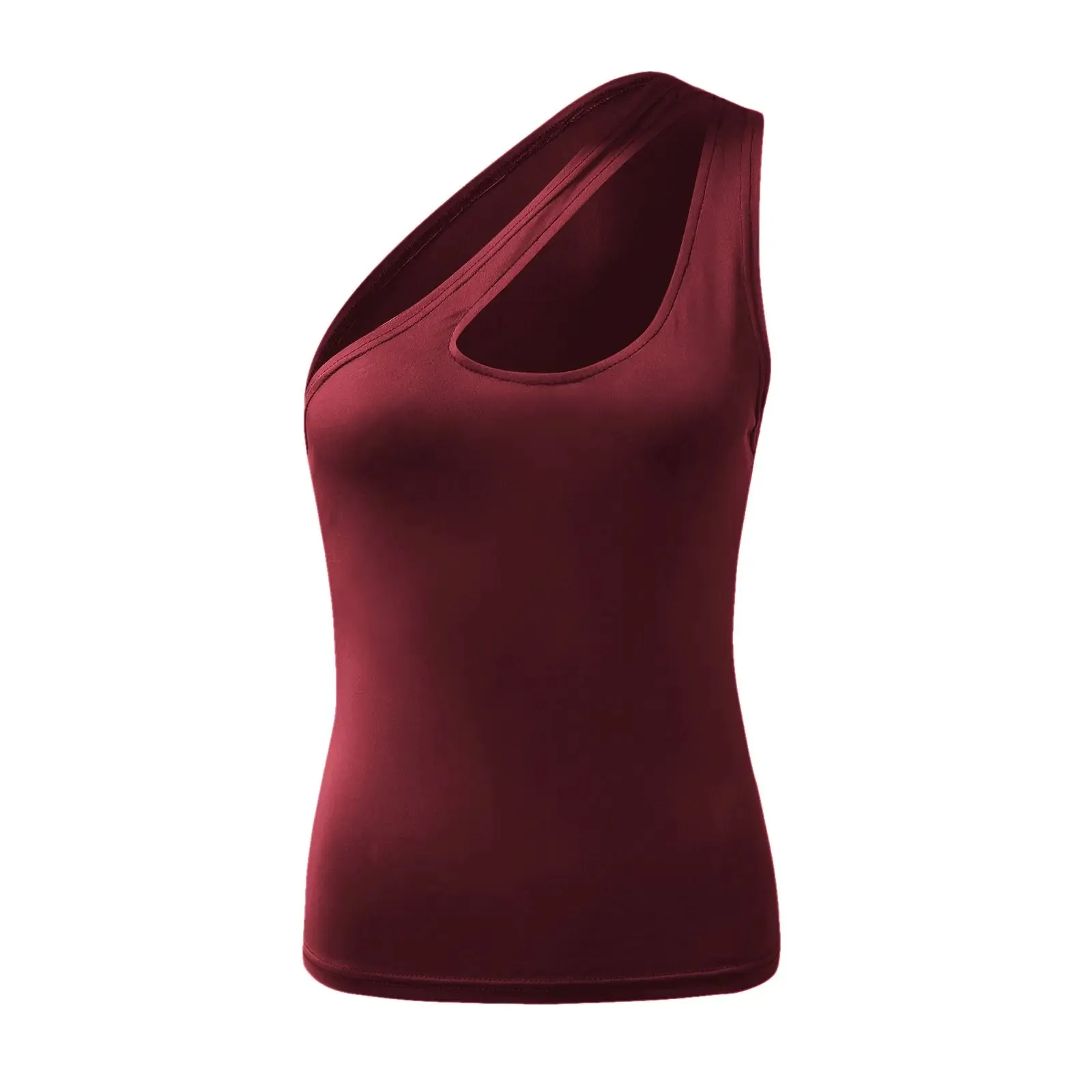 'Ophelia' One Shoulder Cutout Camisole