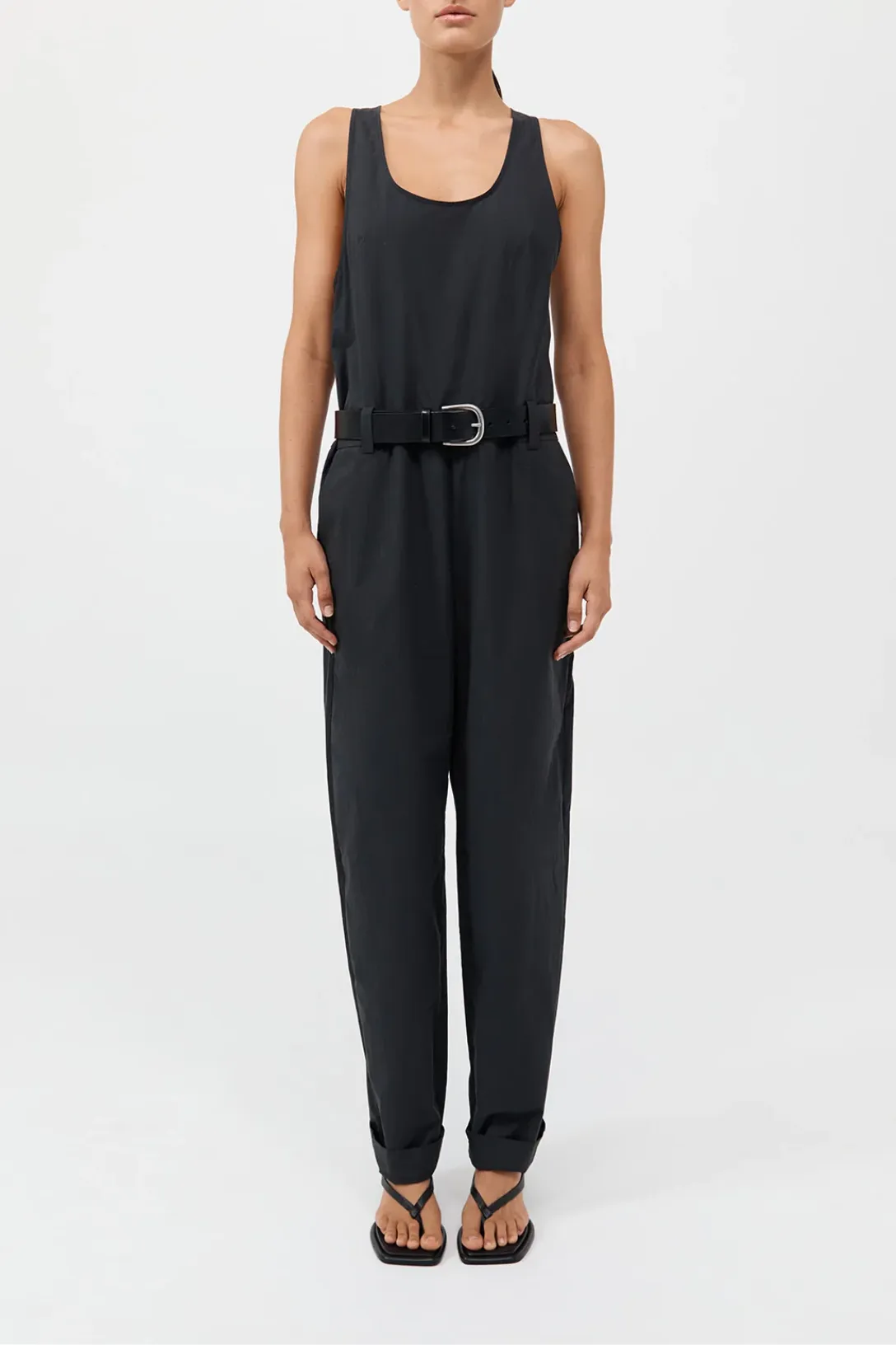 Organic Cotton Jumpsuit | Black