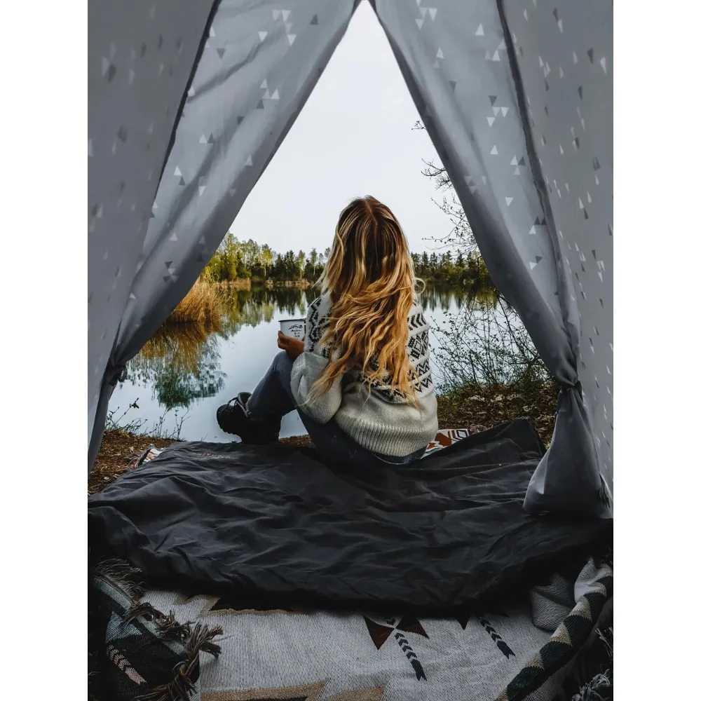 Outchair Comforter Heated Blanket Large With Powerbank