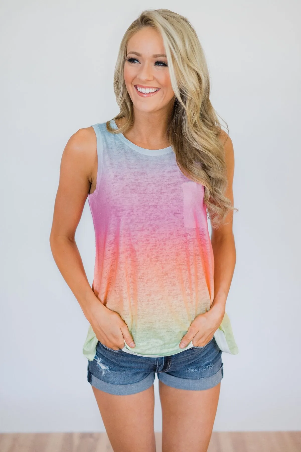 Over The Rainbow Tank Top