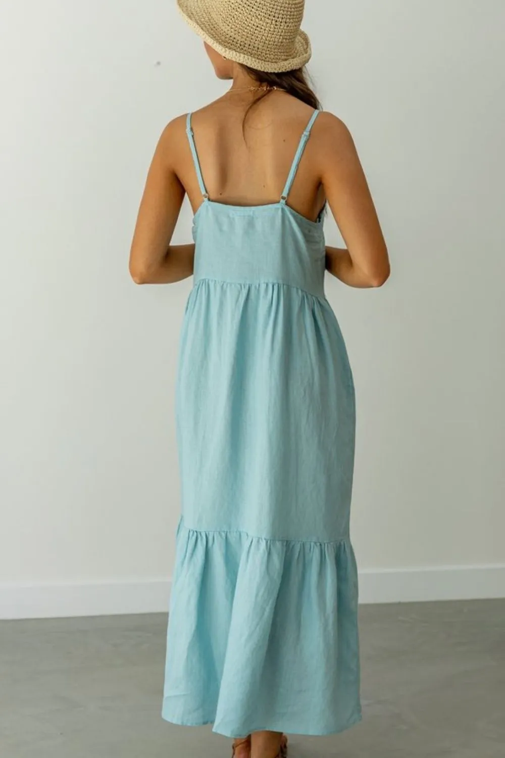 Pastel Blue Relaxed Dress