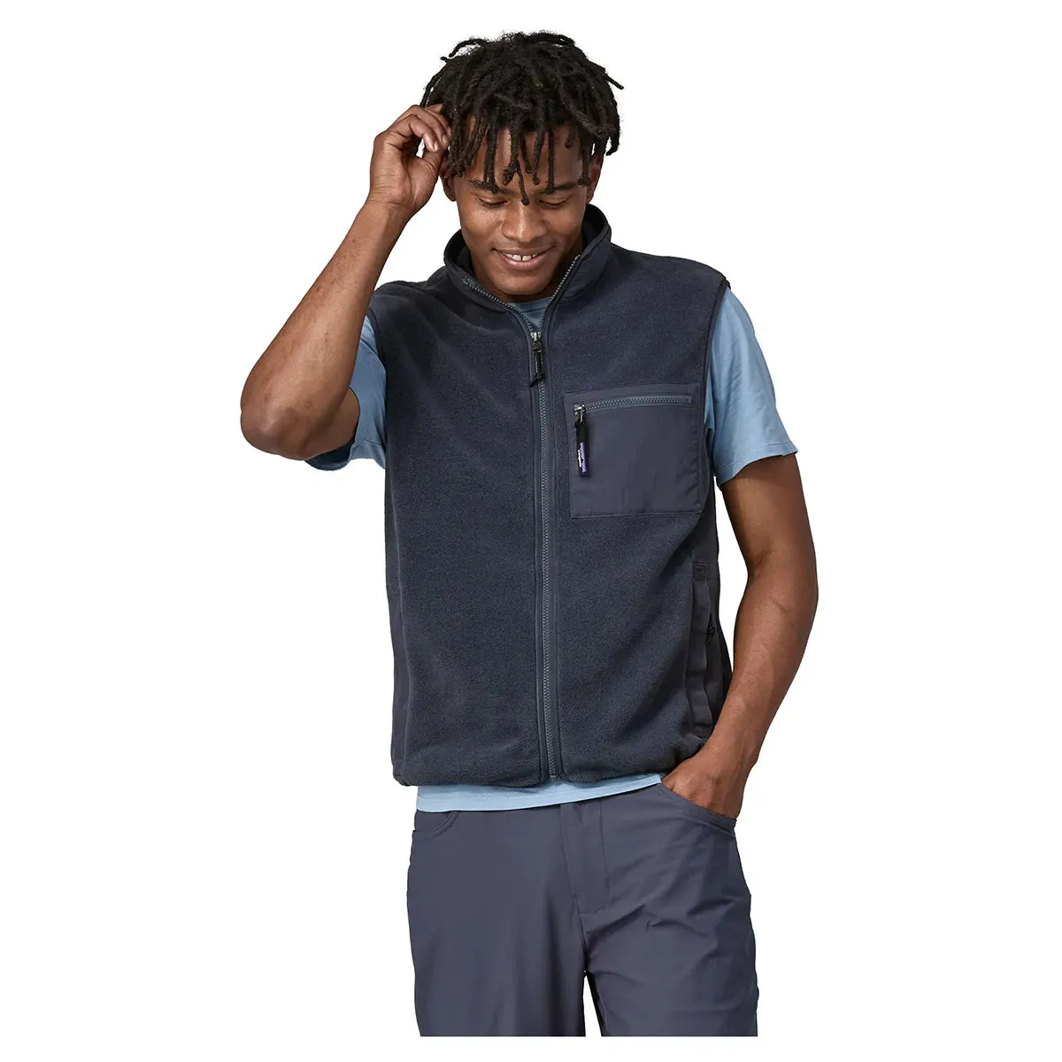 Patagonia Men's Synchilla Fleece Vest - Smolder Blue