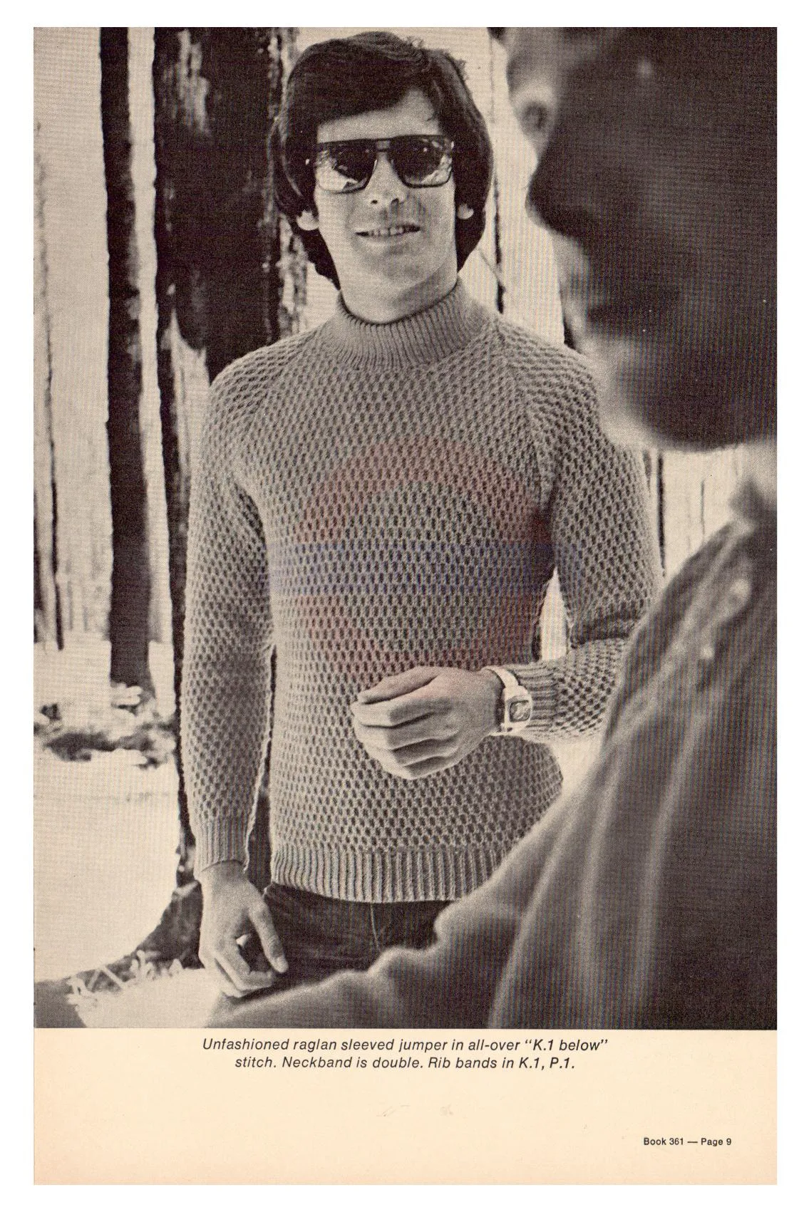 Patons 361 - 70s Patterns for Men's Sweaters and Vest - Instant Download PDF 20 pages