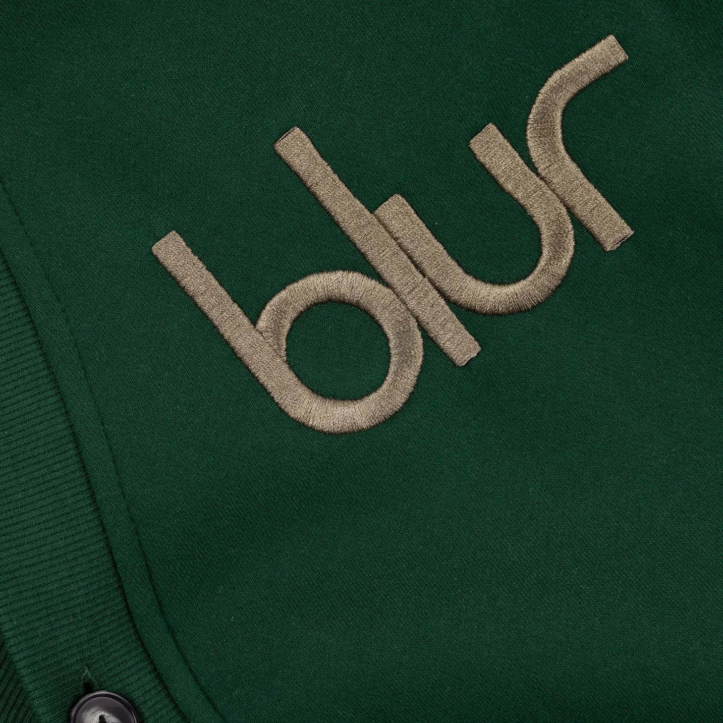 Pleasures Blur Cardigan Sweater 'Green'