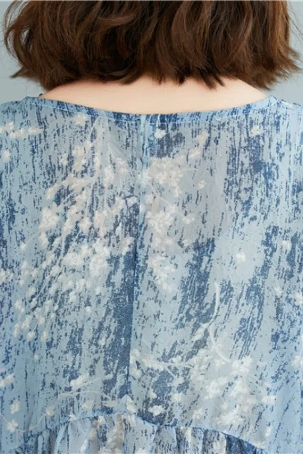 Plus Size Cotton Blouse (Fit 110lbs - 330lbs)