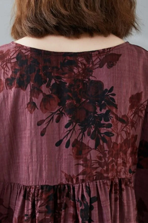 Plus Size Cotton Blouse (Fit 110lbs - 330lbs)