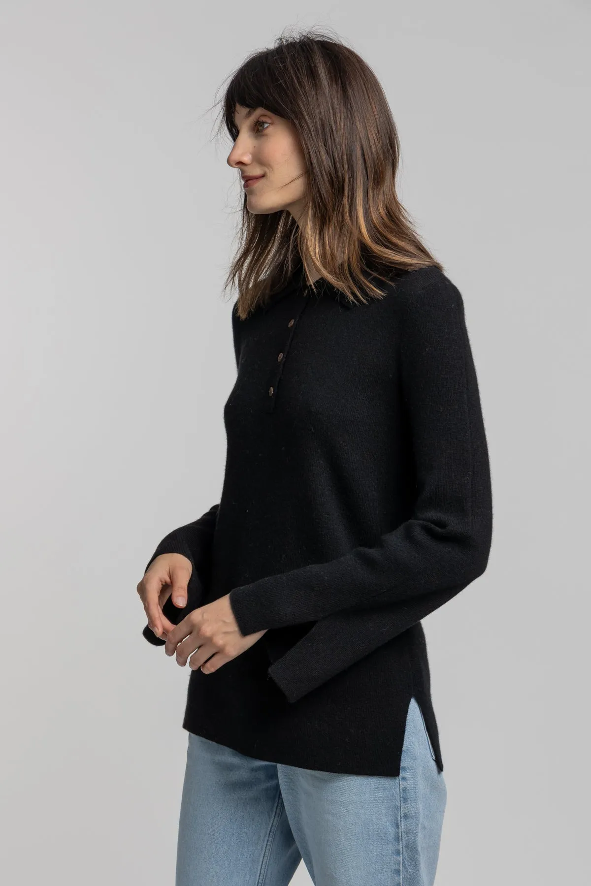 Polo Tunic Sweater