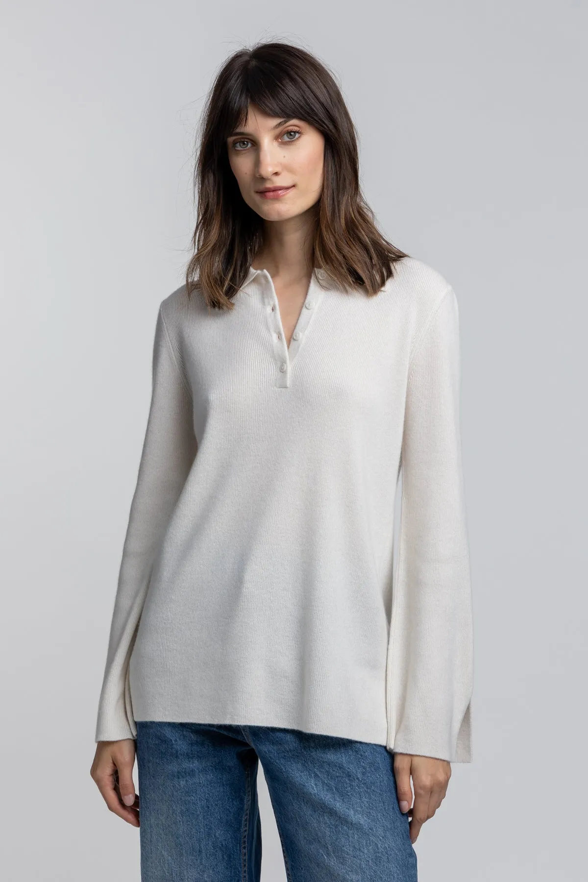 Polo Tunic Sweater