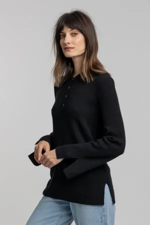 Polo Tunic Sweater