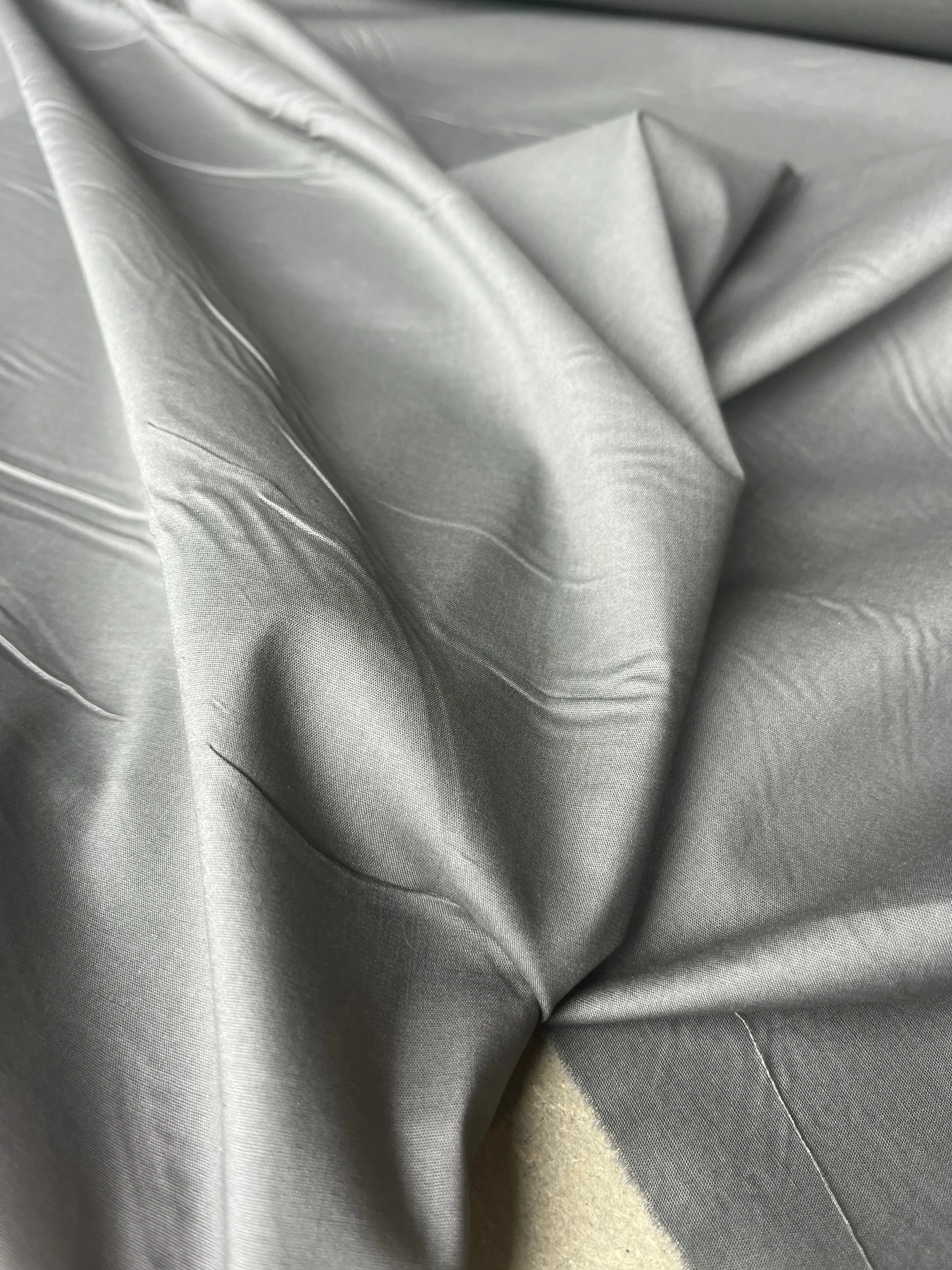 Poplin stretch prestige Chocolat B02