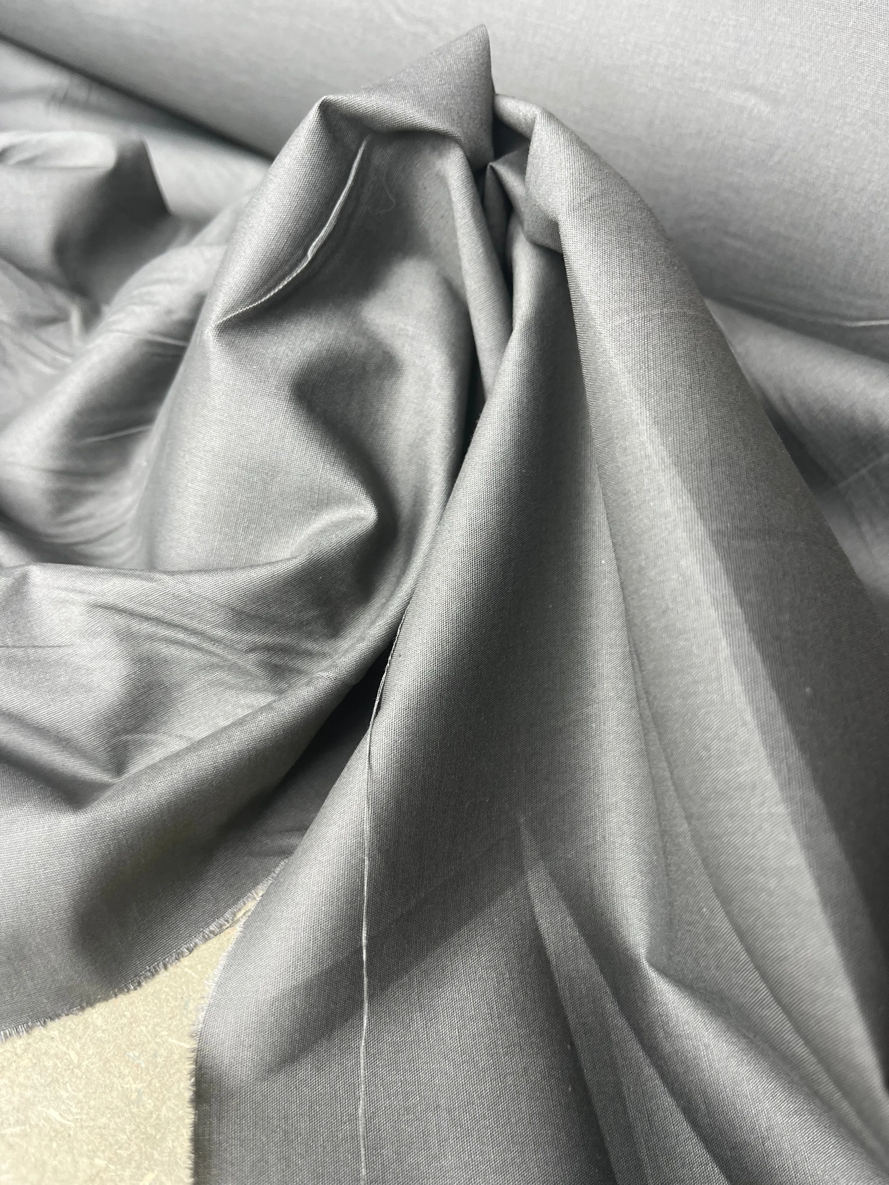 Poplin stretch prestige Chocolat B02
