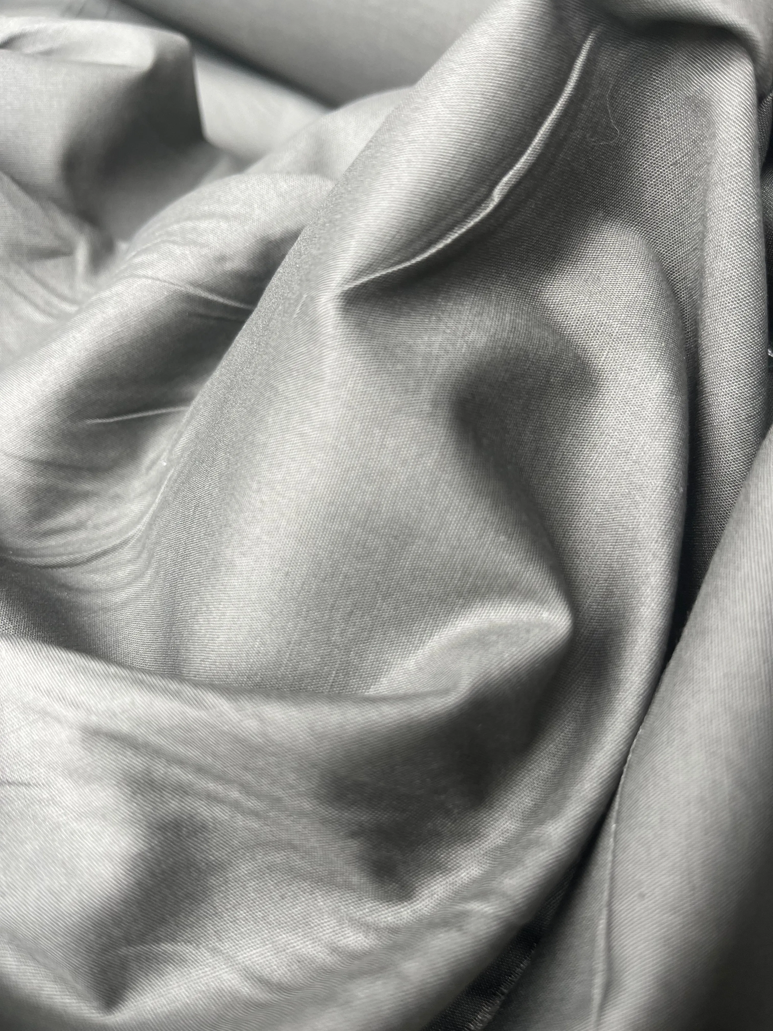 Poplin stretch prestige Chocolat B02