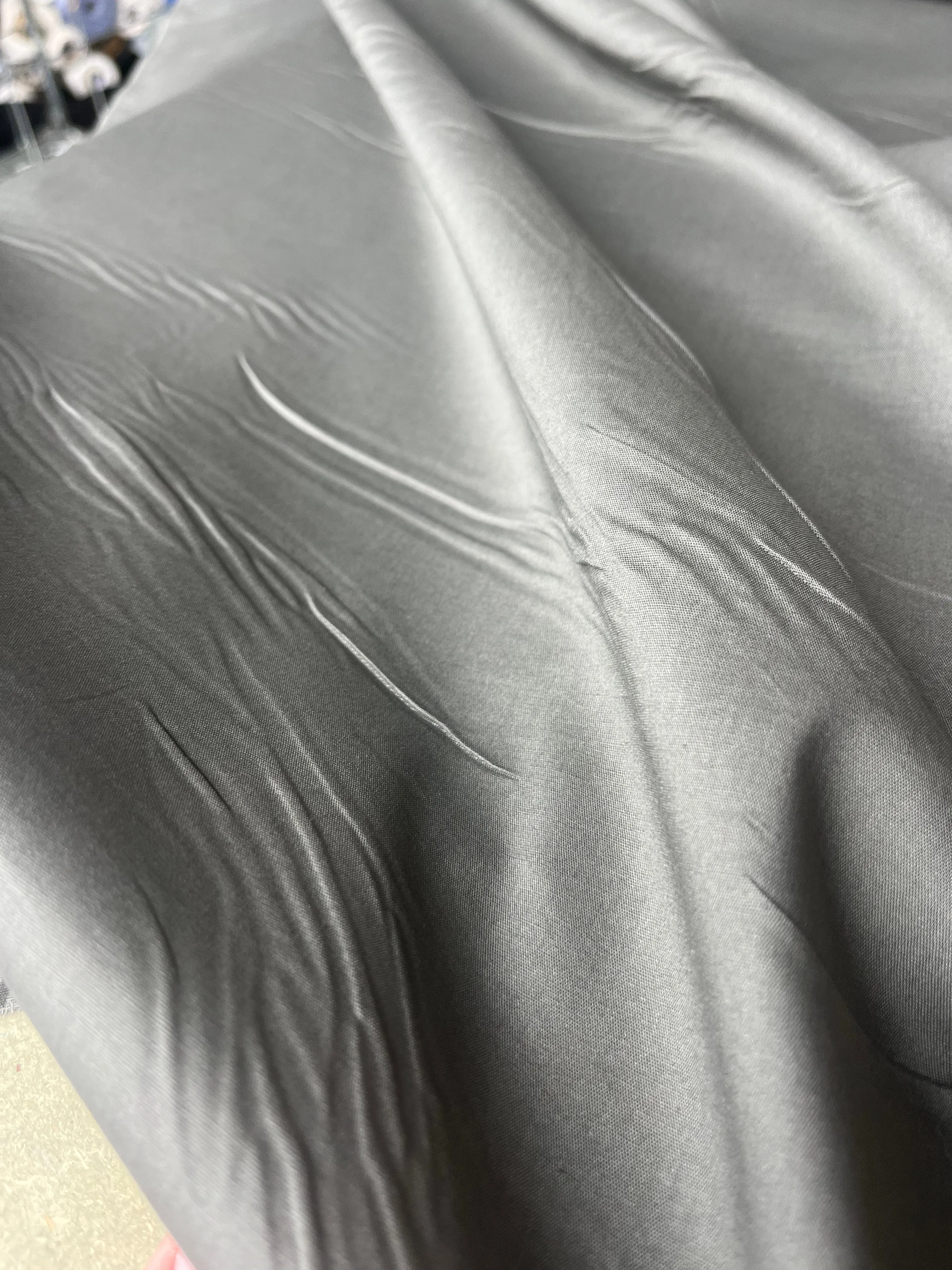 Poplin stretch prestige Chocolat B02