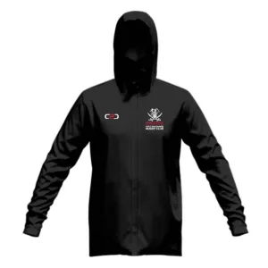 Port Pirates SlimFit HP Tech Zip Hoodie Black