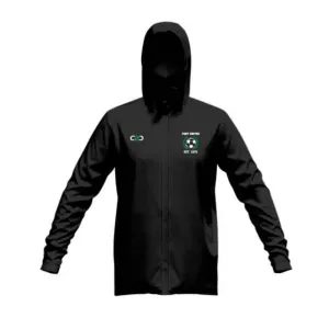 Port United SlimFit HP Tech Zip Hoodie Black