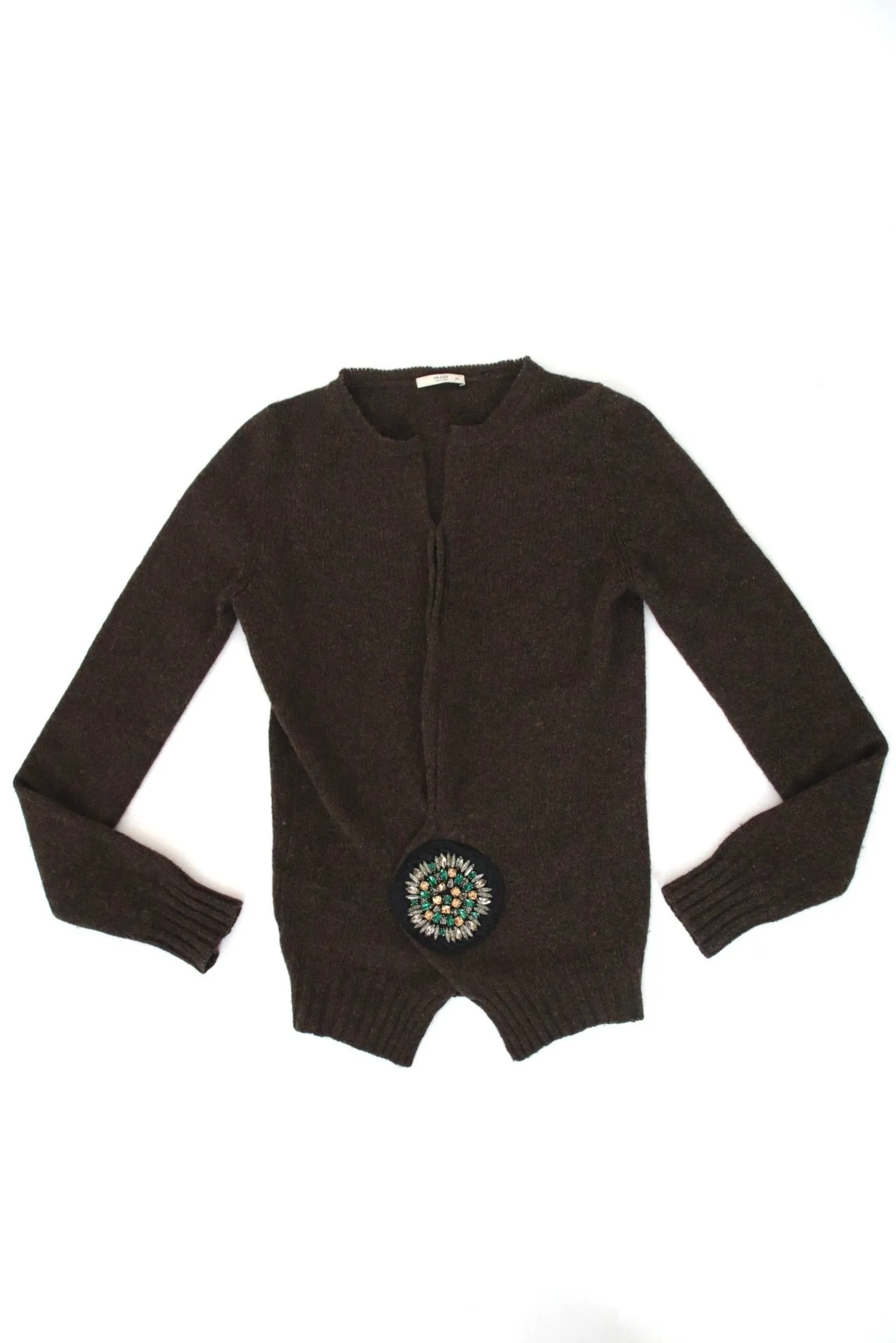 Prada Wool Embellished Sweater