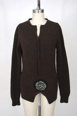 Prada Wool Embellished Sweater