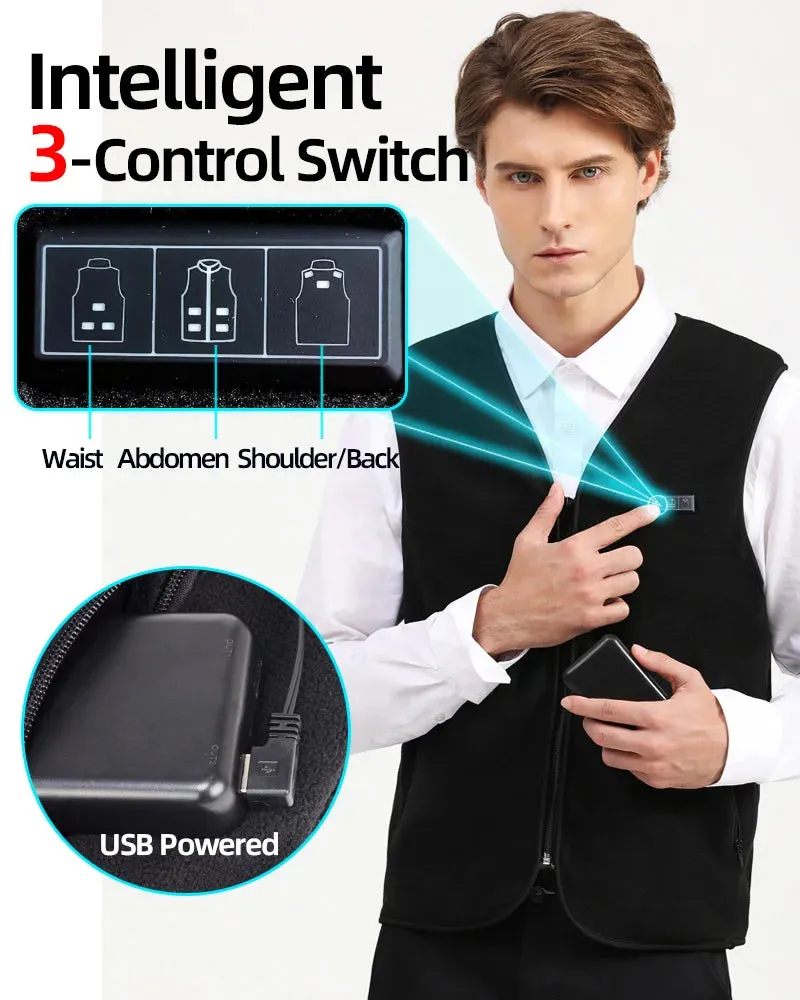 Premium Heated Vest – Highest Quality & Ultimate Comfort (C1)