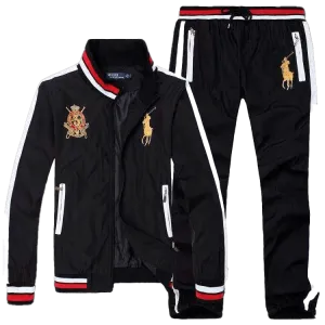 PRL County Riders Club Tracksuits With Big Pony -Black