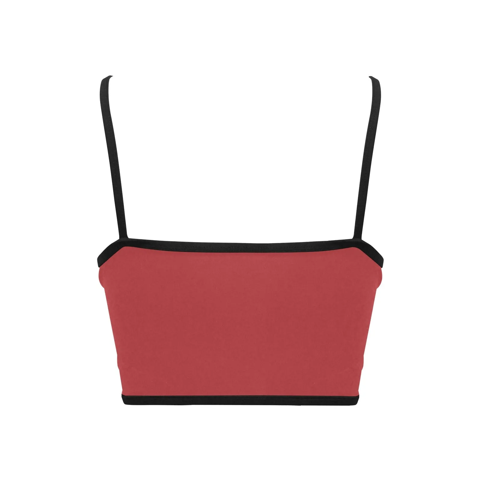 Prosecco Holiday Spaghetti Strap Crop Top