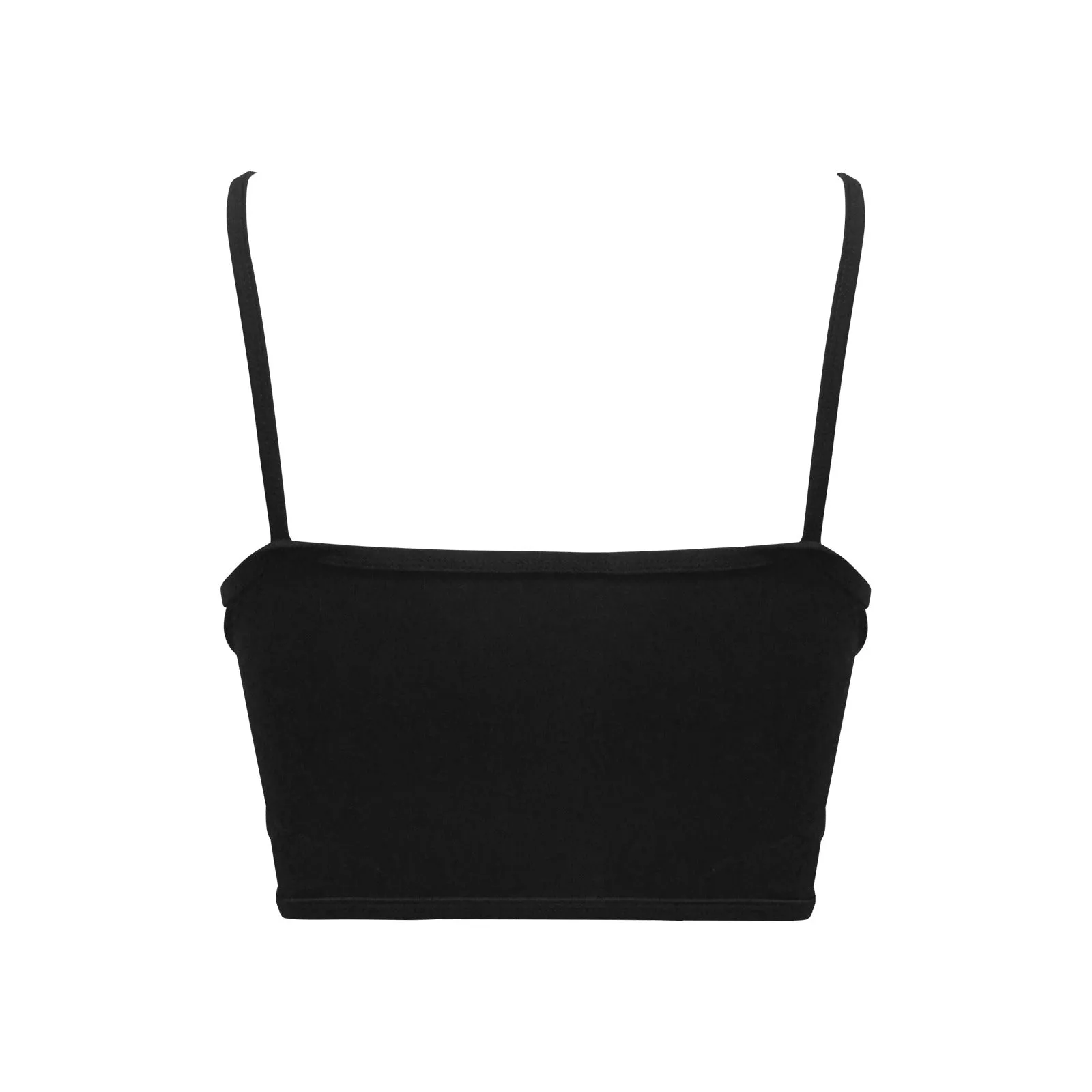 Prosecco Holiday Spaghetti Strap Crop Top